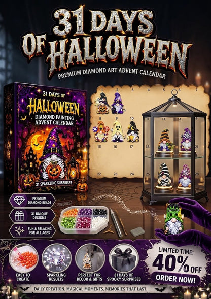 Turbo Cables – Halloween Diamond Art Surprise Calendar
