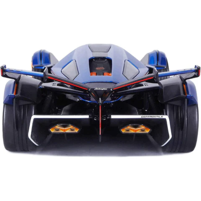 Turbo Cables – Lamborghini V12 Vision Gran Turismo Diecast Model Car 1:18 Scale with Alloy Construction | High-Detail Collector's Item for Car Enthusiasts