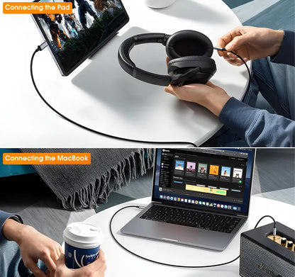 USB C To 3.5mm Audio Cable - 1 Metre Turbo Cables