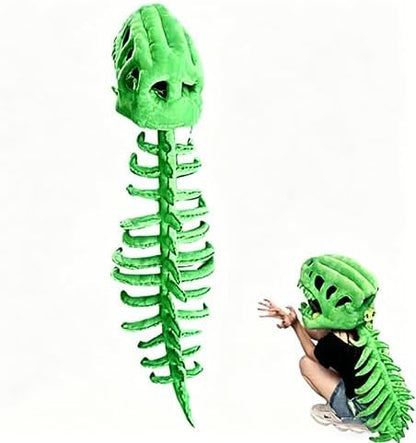Turbo Cables – Dinosaur Costume | 3D Skeleton Design for Realistic Halloween Dress-Up