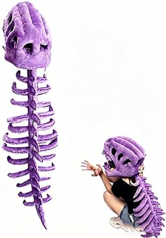 Turbo Cables – Dinosaur Costume | 3D Skeleton Design for Realistic Halloween Dress-Up
