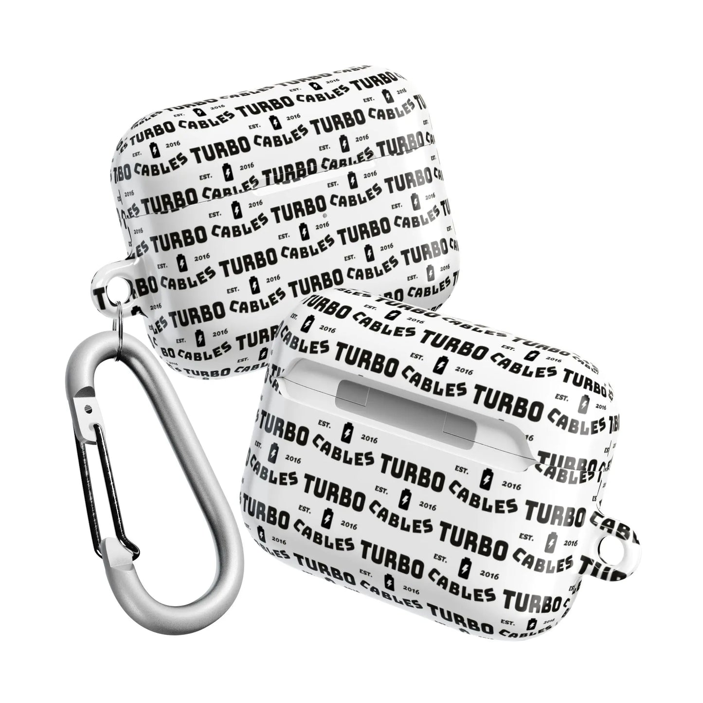 Turbo Cables AirPod Case - Stylish Protection for Your Earbuds Printify