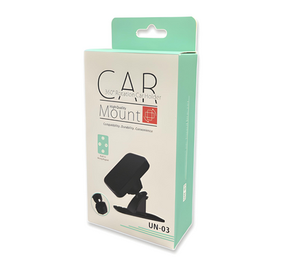 Magnetic Stick-On Car Mount for Dashboards