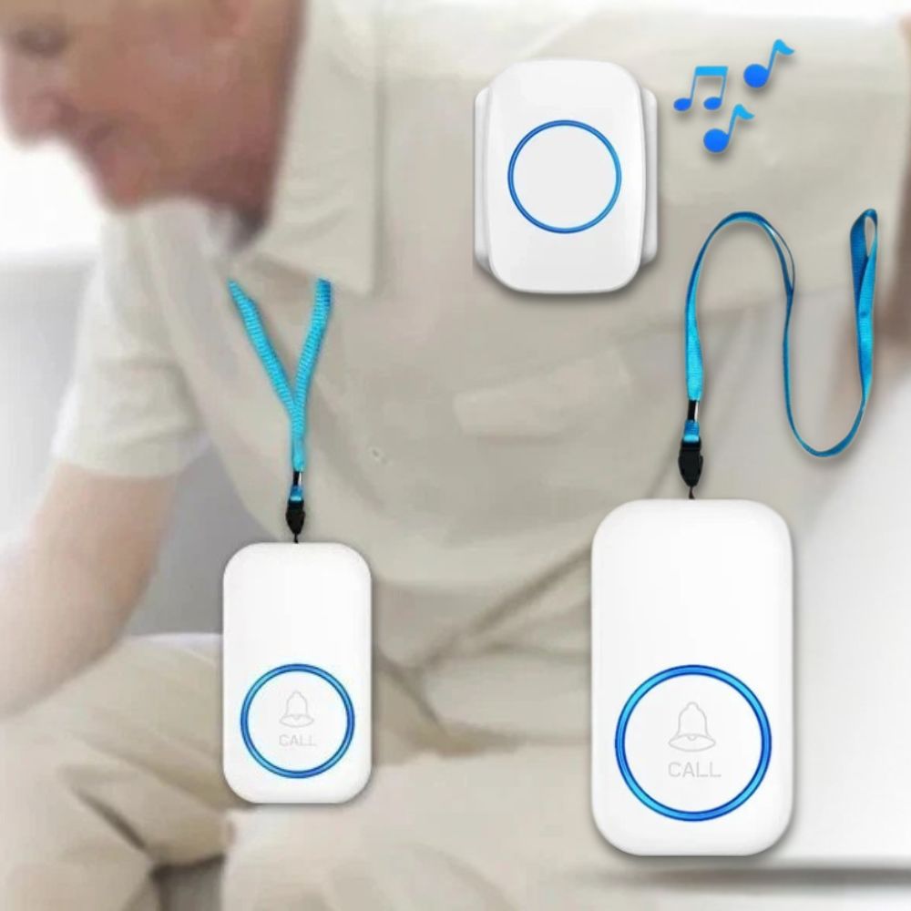 Turbo Wireless Elderly Call Button Pager Watch