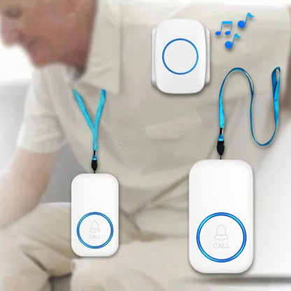 Turbo Wireless Elderly Call Button Pager Watch