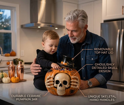 Turbo Cables – Pumpkin Candy Storage Jar