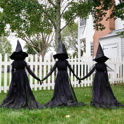 Turbo Cables – Lighted Halloween Witch Garden Stakes