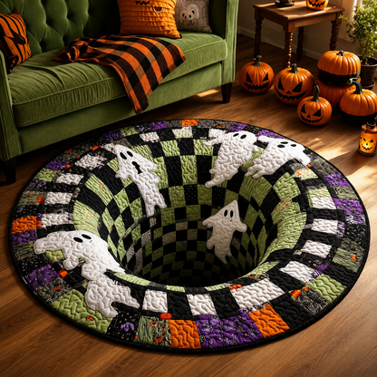 Turbo Cables – 3D Skeleton Vortex Halloween Rug