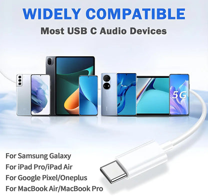 Wired Earpods With Mic (USB C) Turbo Cables