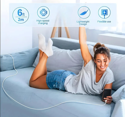 Lightning USB Cable - 2 Metre Turbo Cables