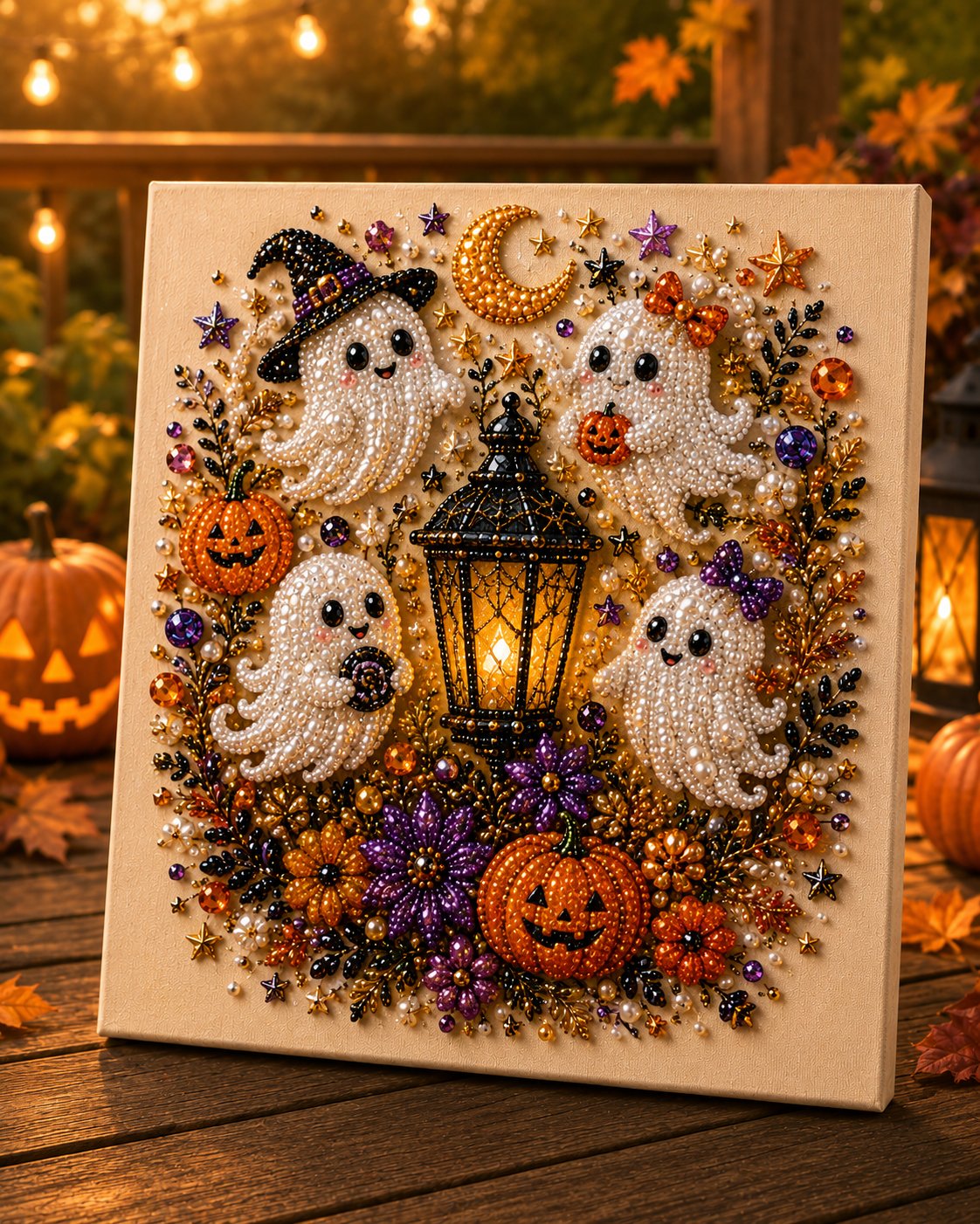 Turbo Cables – Halloween Pearl Canvas