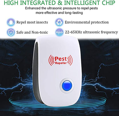 Ultrasonic Rat Repeller – Plug-In Rodent Control Device for Home & Garage Turbo Cables