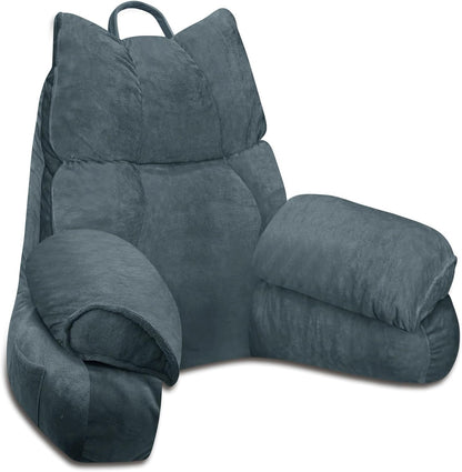 Turbo Cables – Lounge Comfort | Bed Pillow with Arm Support & Memory Foam | Ideal for Reading and Gaming
