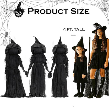 Turbo Cables – Lighted Halloween Witch Garden Stakes