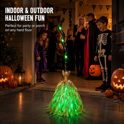 Turbo Cables – Motion Activated Halloween Broom Light