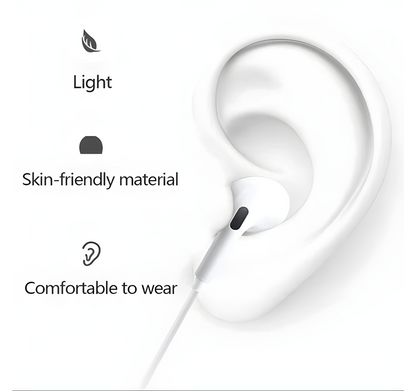 Wired EarPods With Mic (3.5MM Headphone Plug)