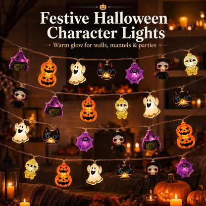 Turbo Cables – Pumpkin LED String Lights