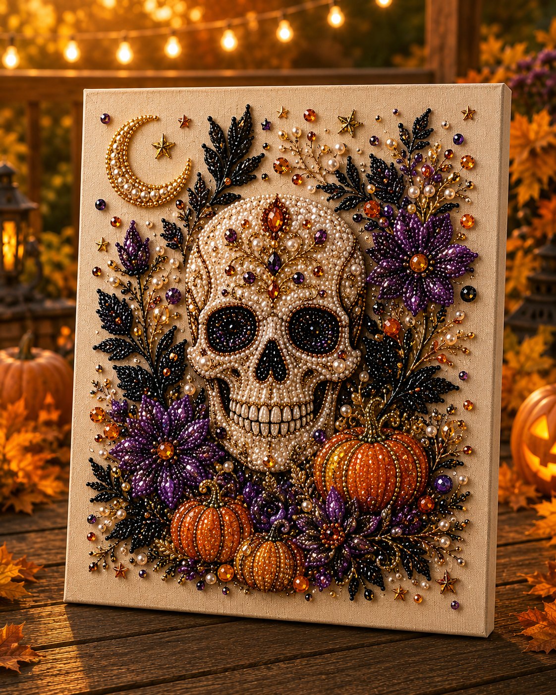 Turbo Cables – Halloween Pearl Canvas
