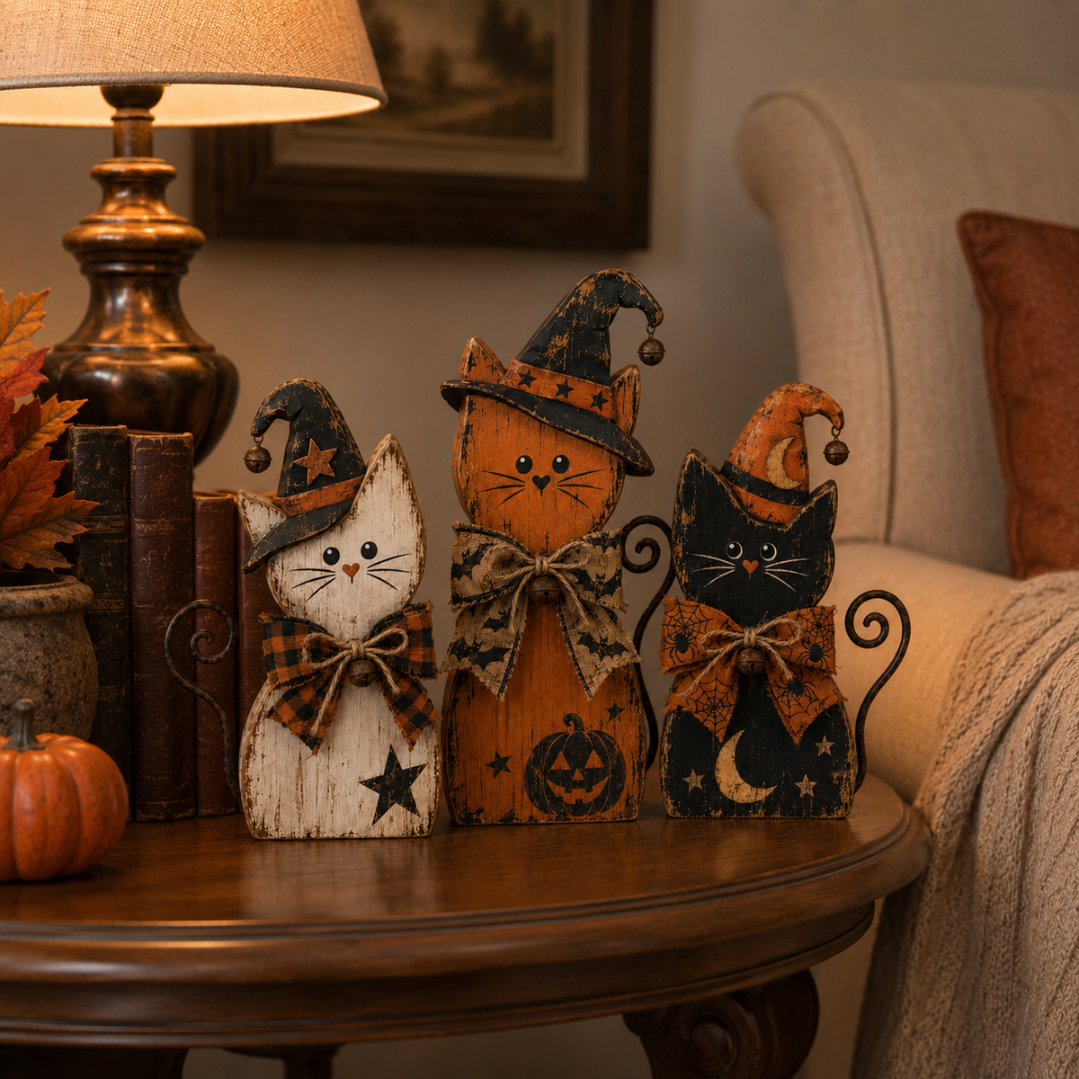 Turbo Cables – Retro Halloween Tabletop Decor Collection