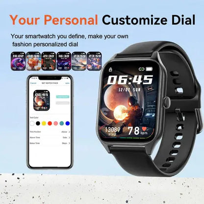 Turbo Blood Glucose Monitoring Smartwatch Ventayo