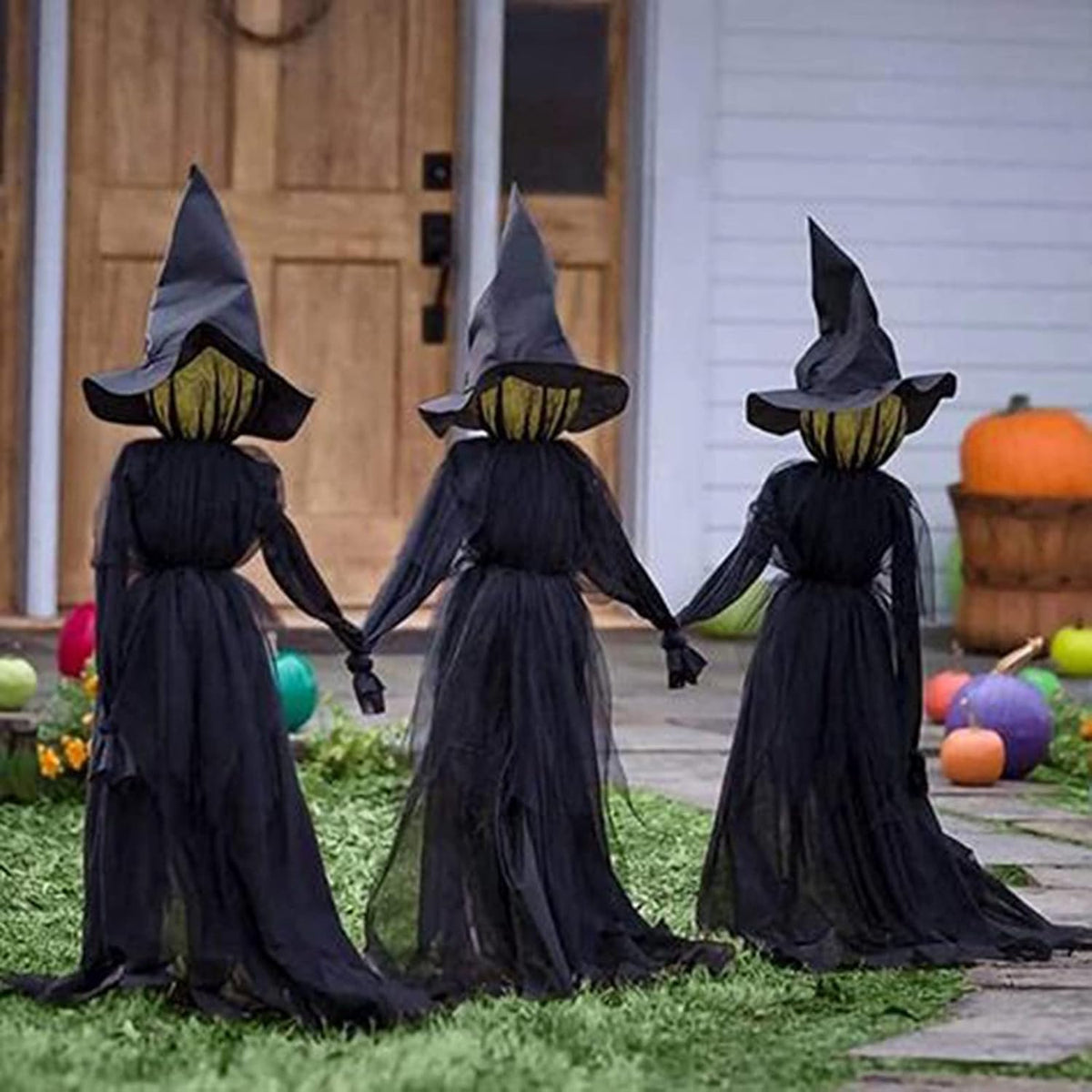 Turbo Cables – Lighted Halloween Witch Garden Stakes