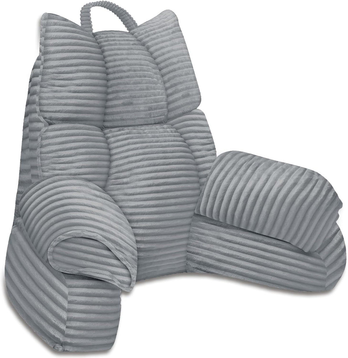 Turbo Cables – Lounge Comfort | Bed Pillow with Arm Support & Memory Foam | Ideal for Reading and Gaming
