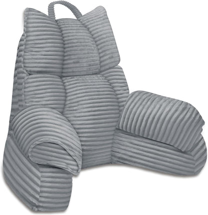 Turbo Cables – Lounge Comfort | Bed Pillow with Arm Support & Memory Foam | Ideal for Reading and Gaming