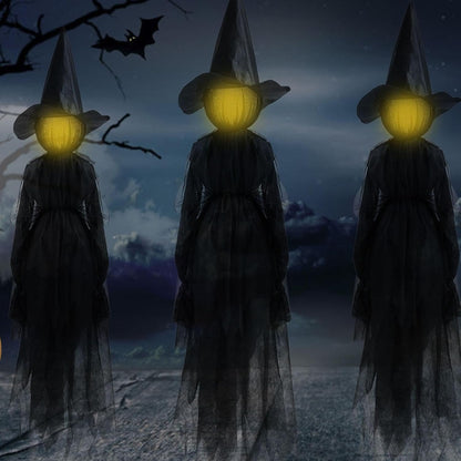 Turbo Cables – Lighted Halloween Witch Garden Stakes