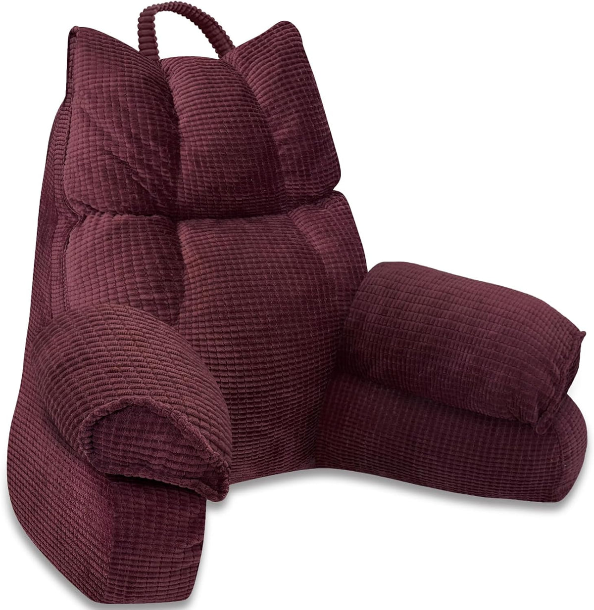 Turbo Cables – Lounge Comfort | Bed Pillow with Arm Support & Memory Foam | Ideal for Reading and Gaming