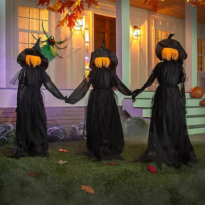 Turbo Cables – Lighted Halloween Witch Garden Stakes