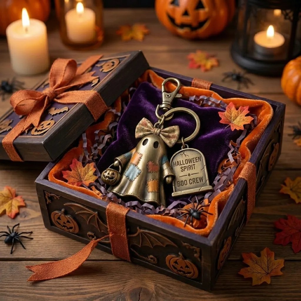 Turbo Cables – Halloween Ghost Keychain