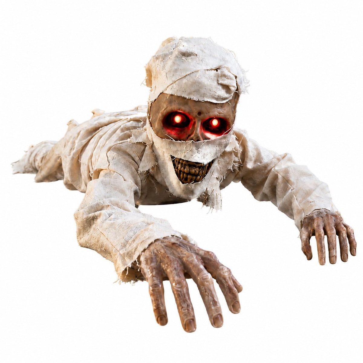 Turbo Cables – Glowing Red Eyes Crawling Horror Mummy