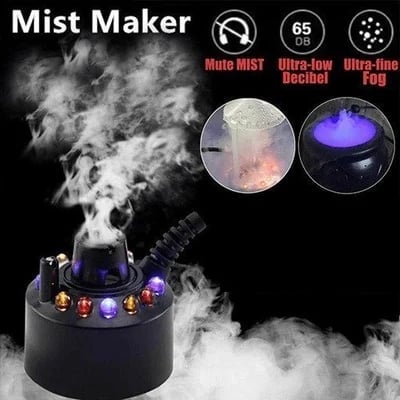 Turbo Cables – 12-LED Ultrasonic Mist Maker