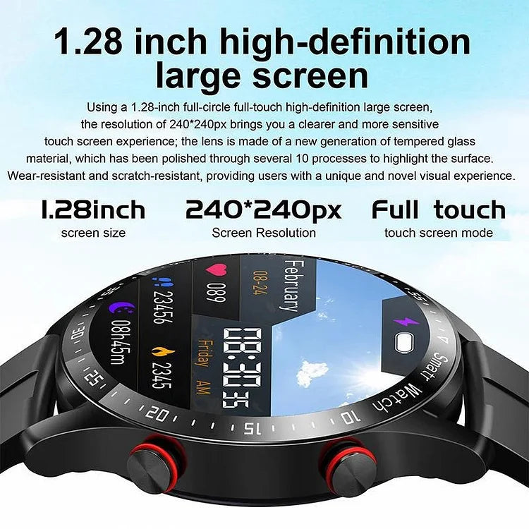 Non-Invasive Fitness Smart Watch Turbo Cables
