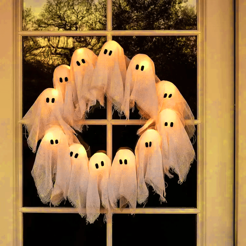 Turbo Cables – Eerie Illuminated Halloween Wreath