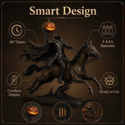 Turbo Cables – Headless Horseman Halloween Statue