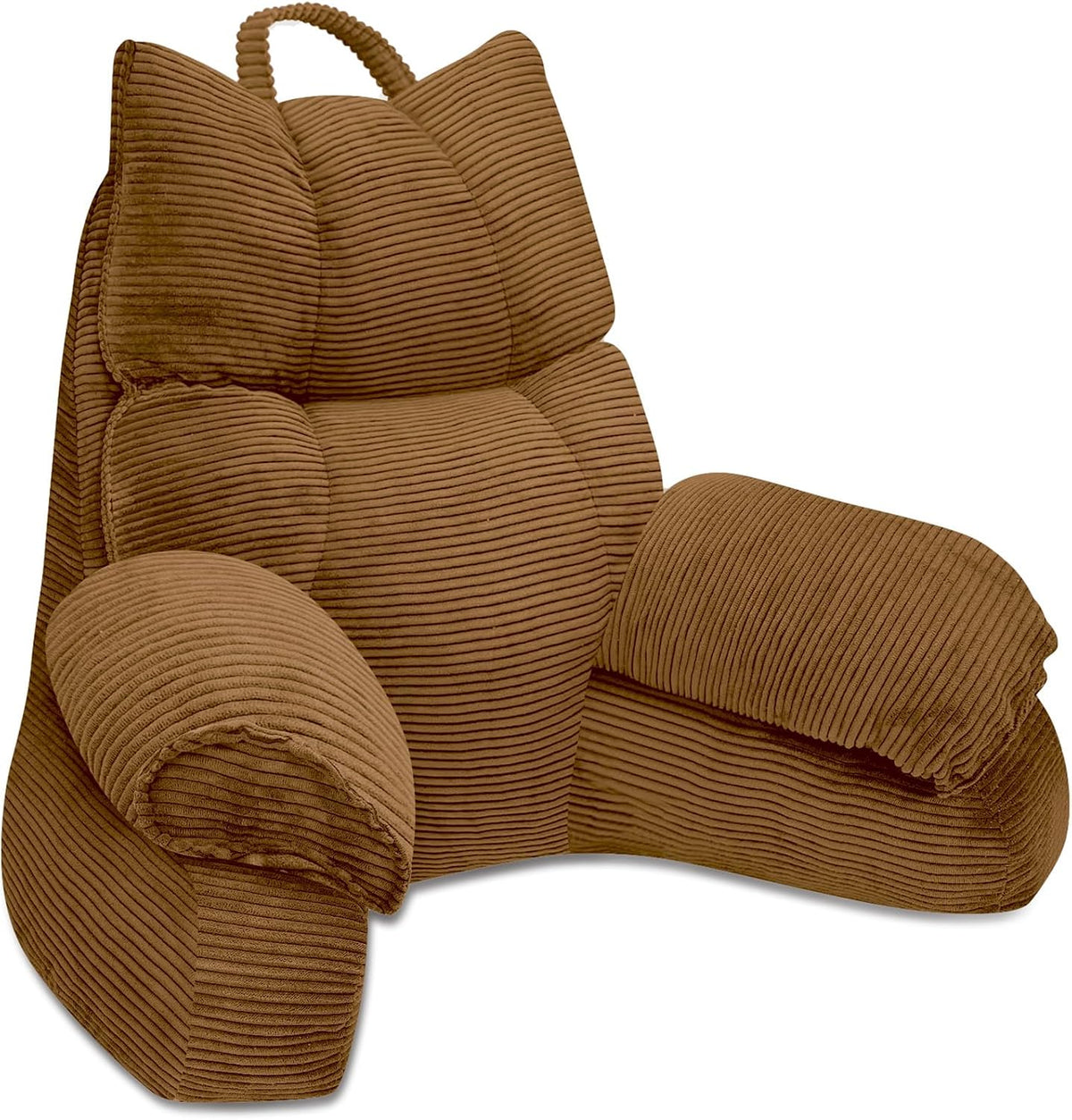 Turbo Cables – Lounge Comfort | Bed Pillow with Arm Support & Memory Foam | Ideal for Reading and Gaming