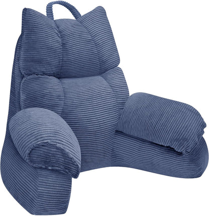 Turbo Cables – Lounge Comfort | Bed Pillow with Arm Support & Memory Foam | Ideal for Reading and Gaming