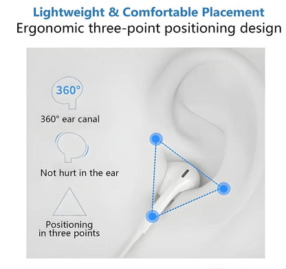 Wired Earpods With Mic (USB C) Turbo Cables