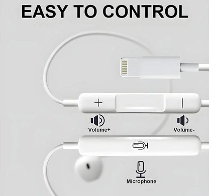Wired EarPods With Mic (Lightning) Turbo Cables