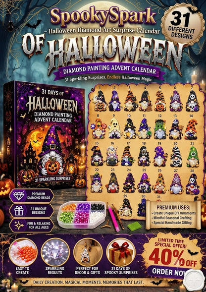 Turbo Cables – Halloween Diamond Art Surprise Calendar