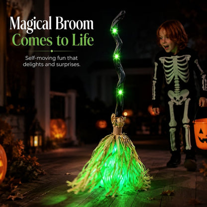 Turbo Cables – Motion Activated Halloween Broom Light