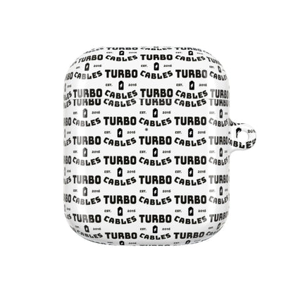 Turbo Cables AirPod Case - Stylish Protection for Your Earbuds Printify