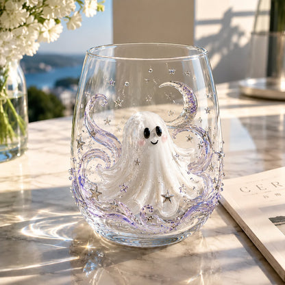 Turbo Cables – Artisan Halloween Drinking Glass