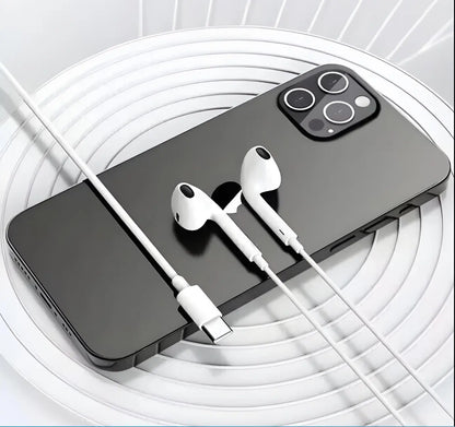 Wired Earpods With Mic (USB C) Turbo Cables