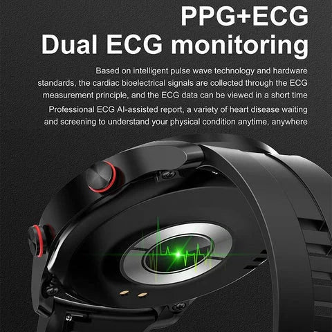 Non-Invasive Fitness Smart Watch Turbo Cables