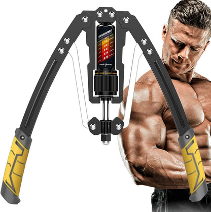 Turbo Cables – Adjustable Hydraulic Arm Trainer | 10-200 kg Resistance for Effective Upper Body Strength