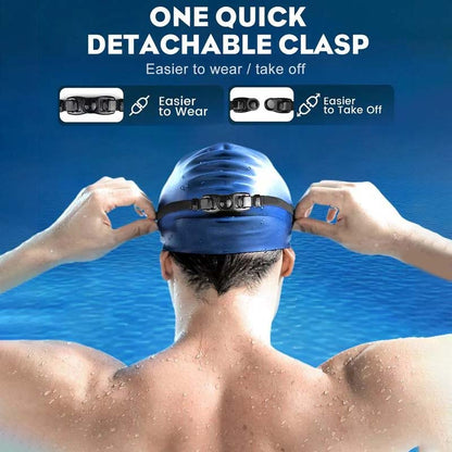 Turbo Cables – Wide View Anti-Fog Swim Goggles with Comfortable Fit | Stylish Design for Enhanced Visibility