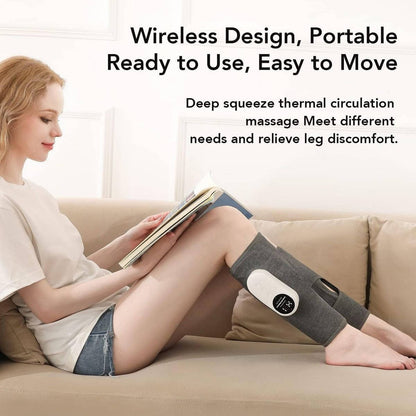 Turbo Cables – Calf Relief | Air Compression Leg Massager with Adjustable Heat | Soothing Relaxation for Tired Legs