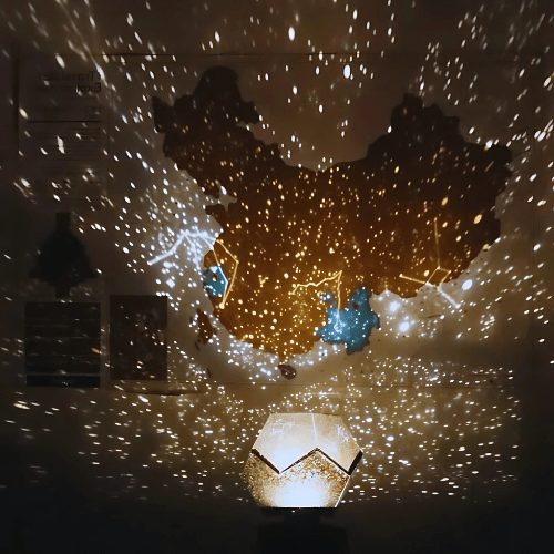 Turbo Cables – Celestial Night Light Projector with Adjustable Illumination for Dreamy Ambiance